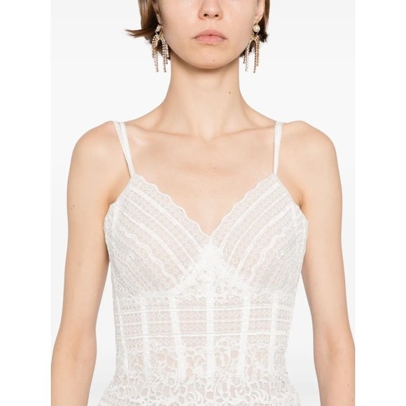 Saiid Kobeisy Lace Long Dress - NWT